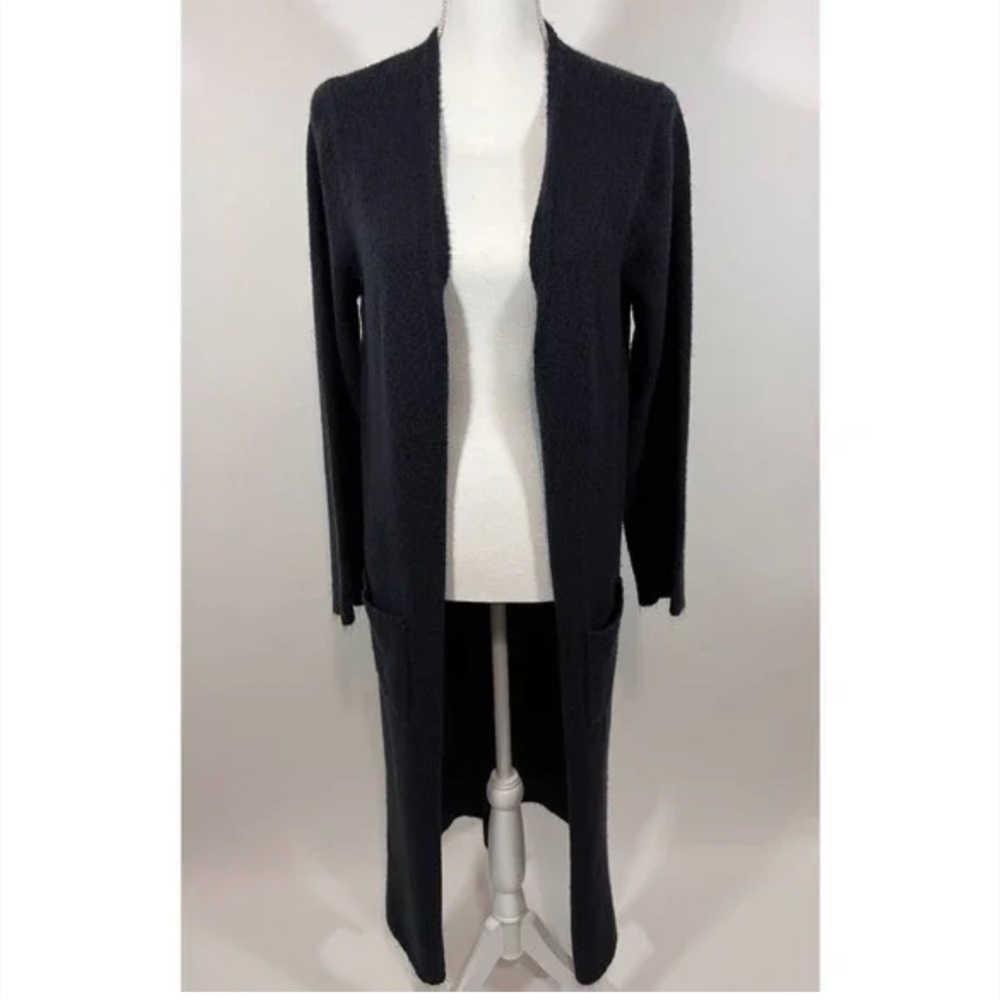 Knot sisters navy blue duster cardigan